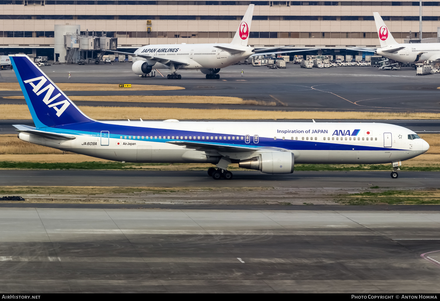 Aircraft Photo of JA609A | Boeing 767-381/ER | All Nippon Airways - ANA | AirHistory.net #265183