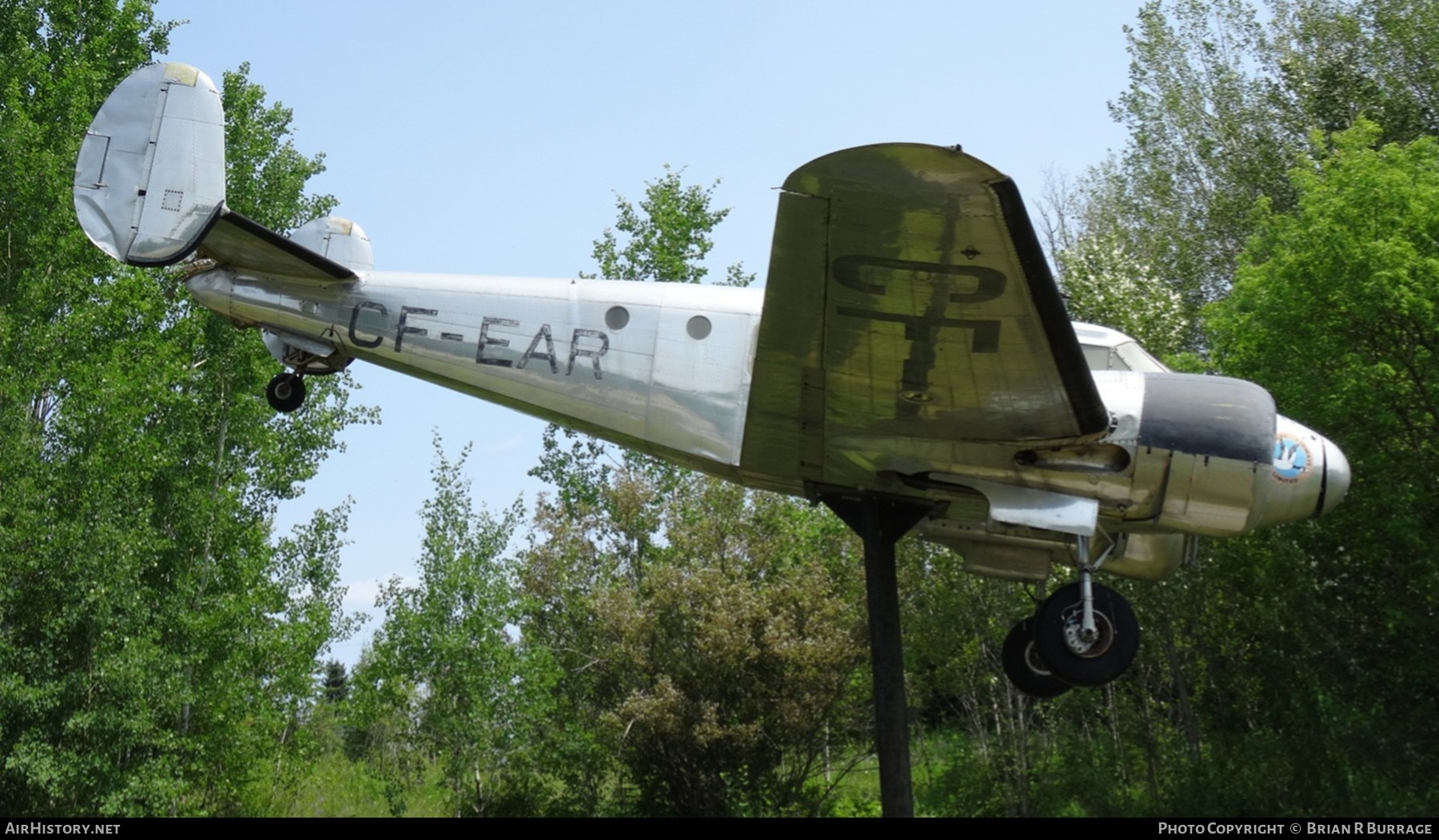 Aircraft Photo of CF-EAR | Beech Expeditor 3TM | Canadian Airways | AirHistory.net #265190