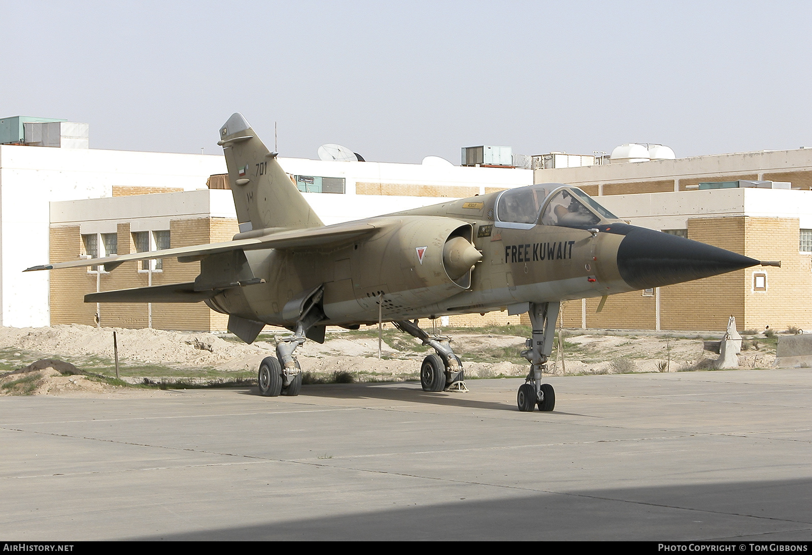 Aircraft Photo of 701 | Dassault Mirage F1CK | Kuwait - Air Force | AirHistory.net #265195