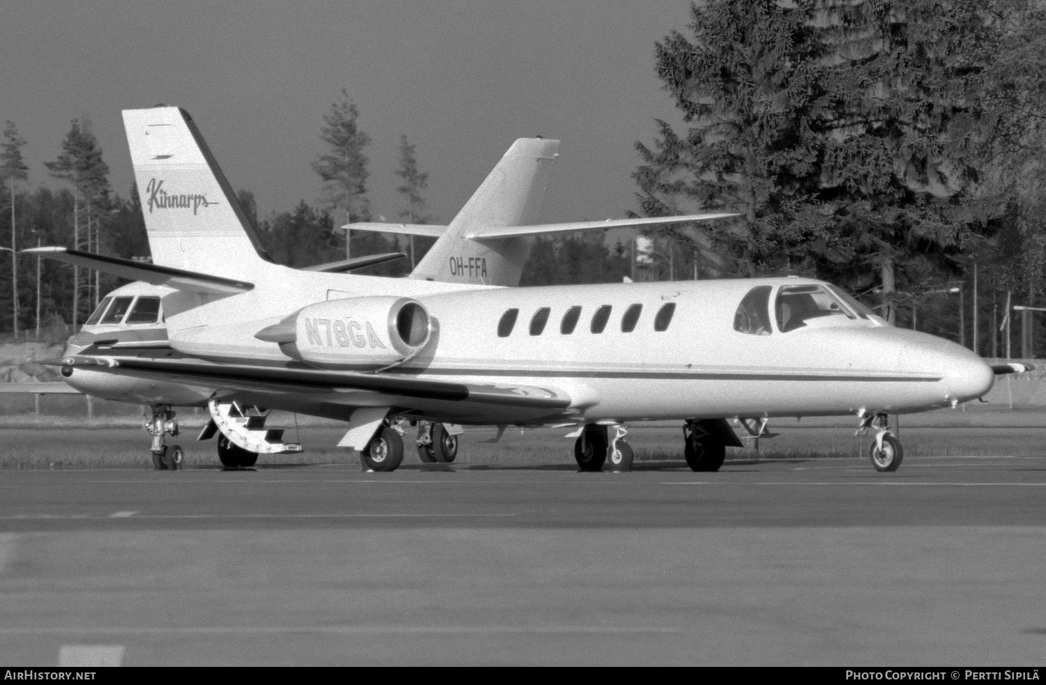 Aircraft Photo of N78GA | Cessna 551 Citation II/SP | Kinnarps | AirHistory.net #265197
