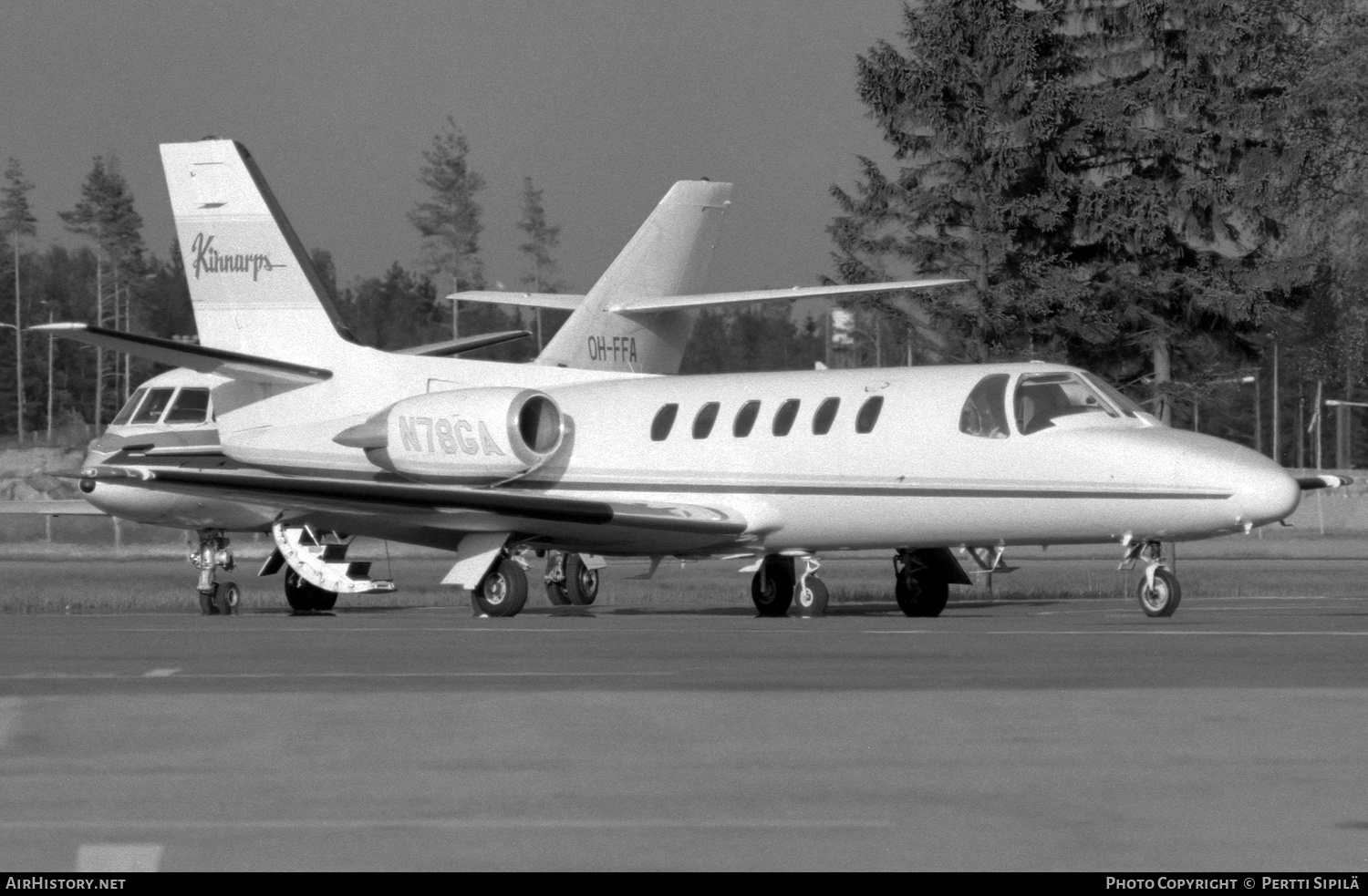 Aircraft Photo of N78GA | Cessna 551 Citation II/SP | Kinnarps | AirHistory.net #265197