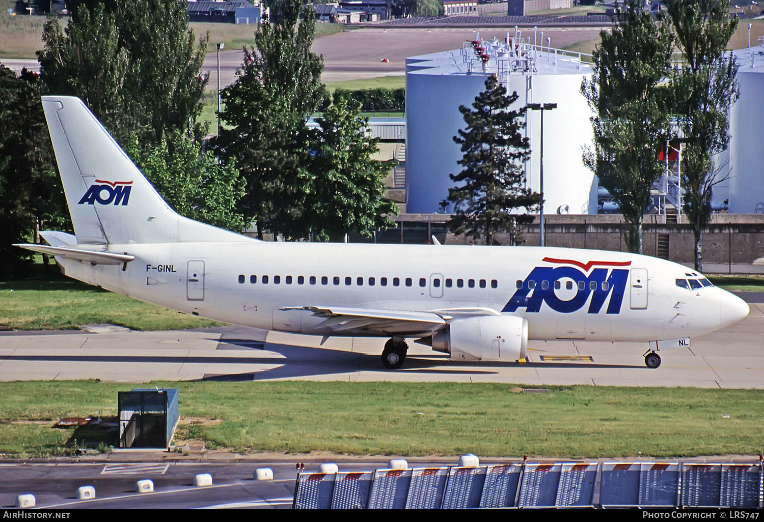 Aircraft Photo of F-GINL | Boeing 737-53C | AOM French Airlines | AirHistory.net #265199