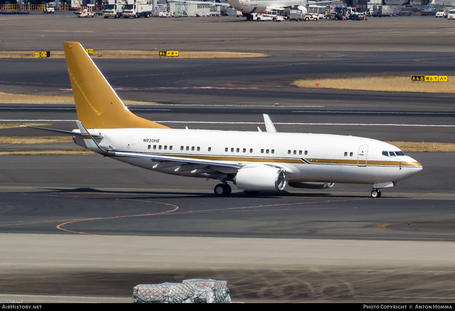 Aircraft Photo of N930HB | Boeing 737-7ZH BBJ | AirHistory.net #265219