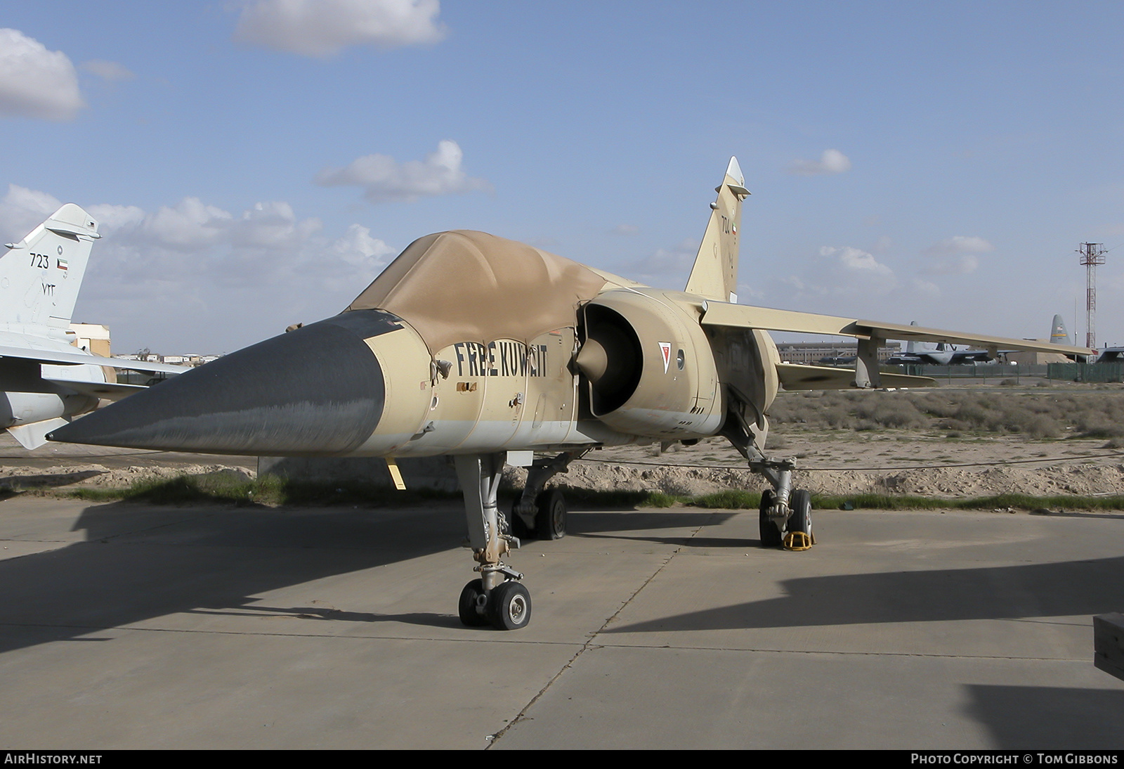 Aircraft Photo of 704 | Dassault Mirage F1CK | Kuwait - Air Force | AirHistory.net #265235