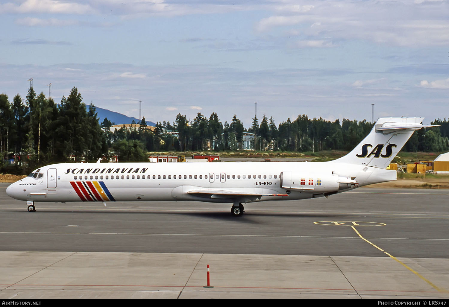 Aircraft Photo of LN-RMX | McDonnell Douglas MD-87 (DC-9-87) | Scandinavian Airlines - SAS | AirHistory.net #265241