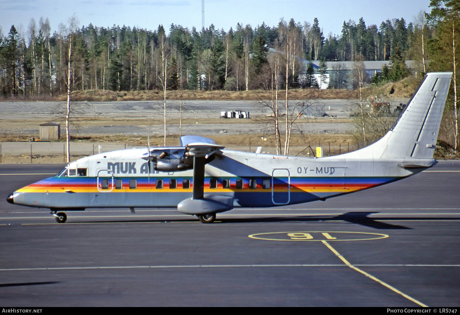 Aircraft Photo of OY-MUD | Short 360-200 | Muk Air | AirHistory.net #265254