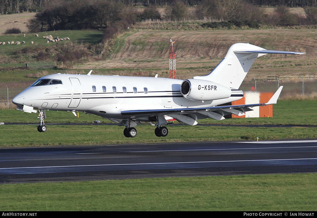 Aircraft Photo of G-KSFR | Bombardier Challenger 300 (BD-100-1A10) | AirHistory.net #265255