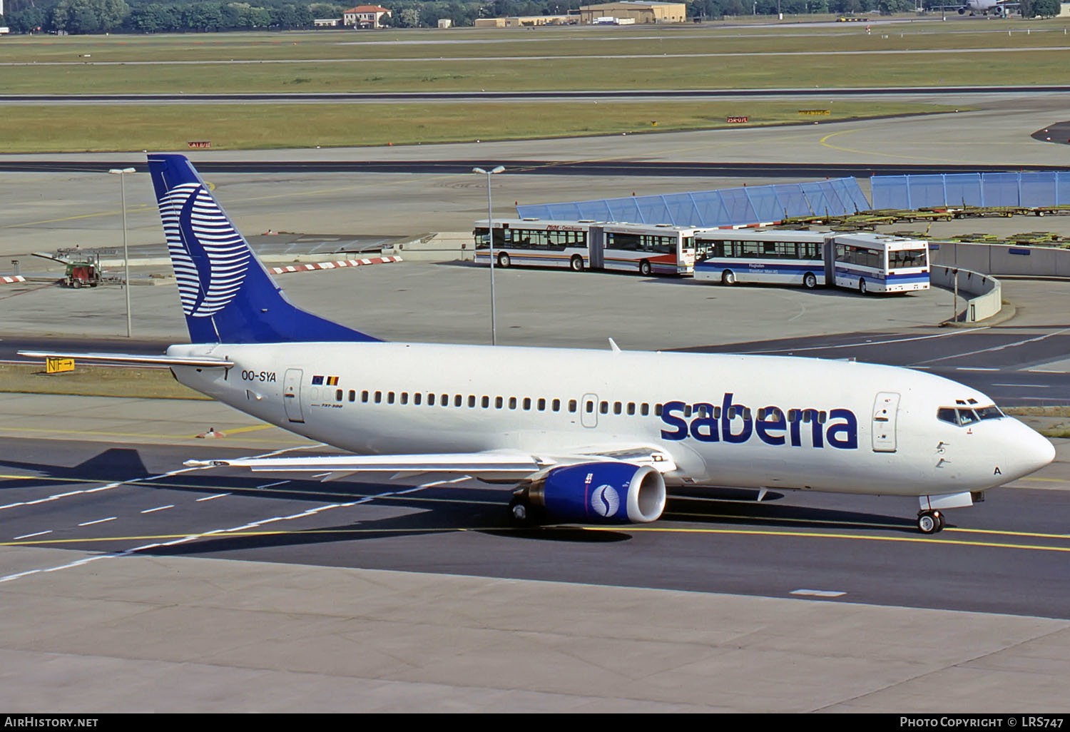 Aircraft Photo of OO-SYA | Boeing 737-329 | Sabena | AirHistory.net #265267