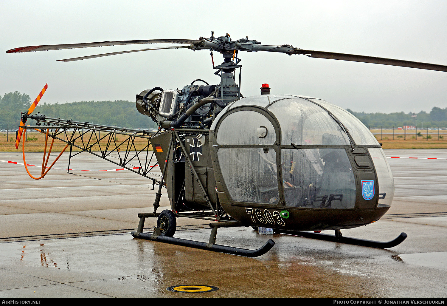 Aircraft Photo of 7603 | Sud SE-3130 Alouette II | Germany - Army | AirHistory.net #265275