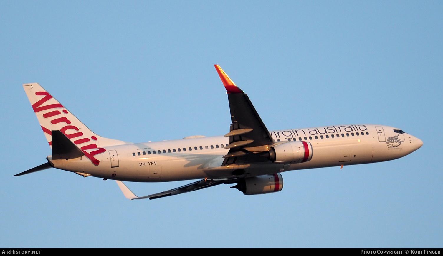 Aircraft Photo of VH-YFV | Boeing 737-8FE | Virgin Australia Airlines | AirHistory.net #265278