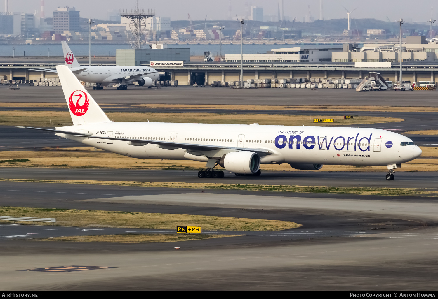 Aircraft Photo of JA752J | Boeing 777-346 | Japan Airlines - JAL | AirHistory.net #265281