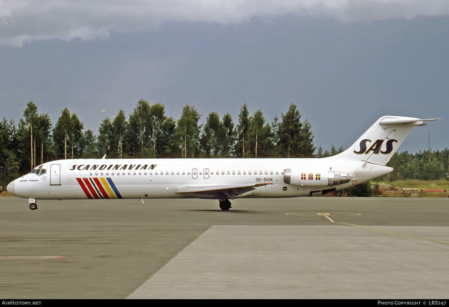 Aircraft Photo of SE-DOK | McDonnell Douglas DC-9-41 | Scandinavian Airlines - SAS | AirHistory.net #265306