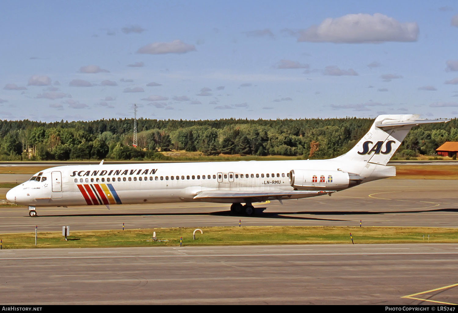Aircraft Photo of LN-RMU | McDonnell Douglas MD-87 (DC-9-87) | Scandinavian Airlines - SAS | AirHistory.net #265309
