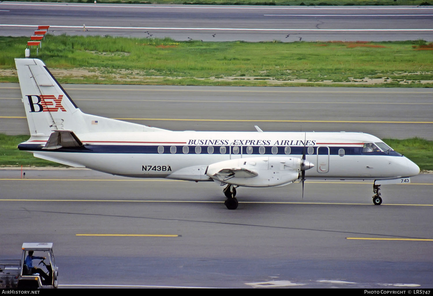 Aircraft Photo of N743BA | Saab-Fairchild SF-340A | Business Express Airlines - BEX | AirHistory.net #265312