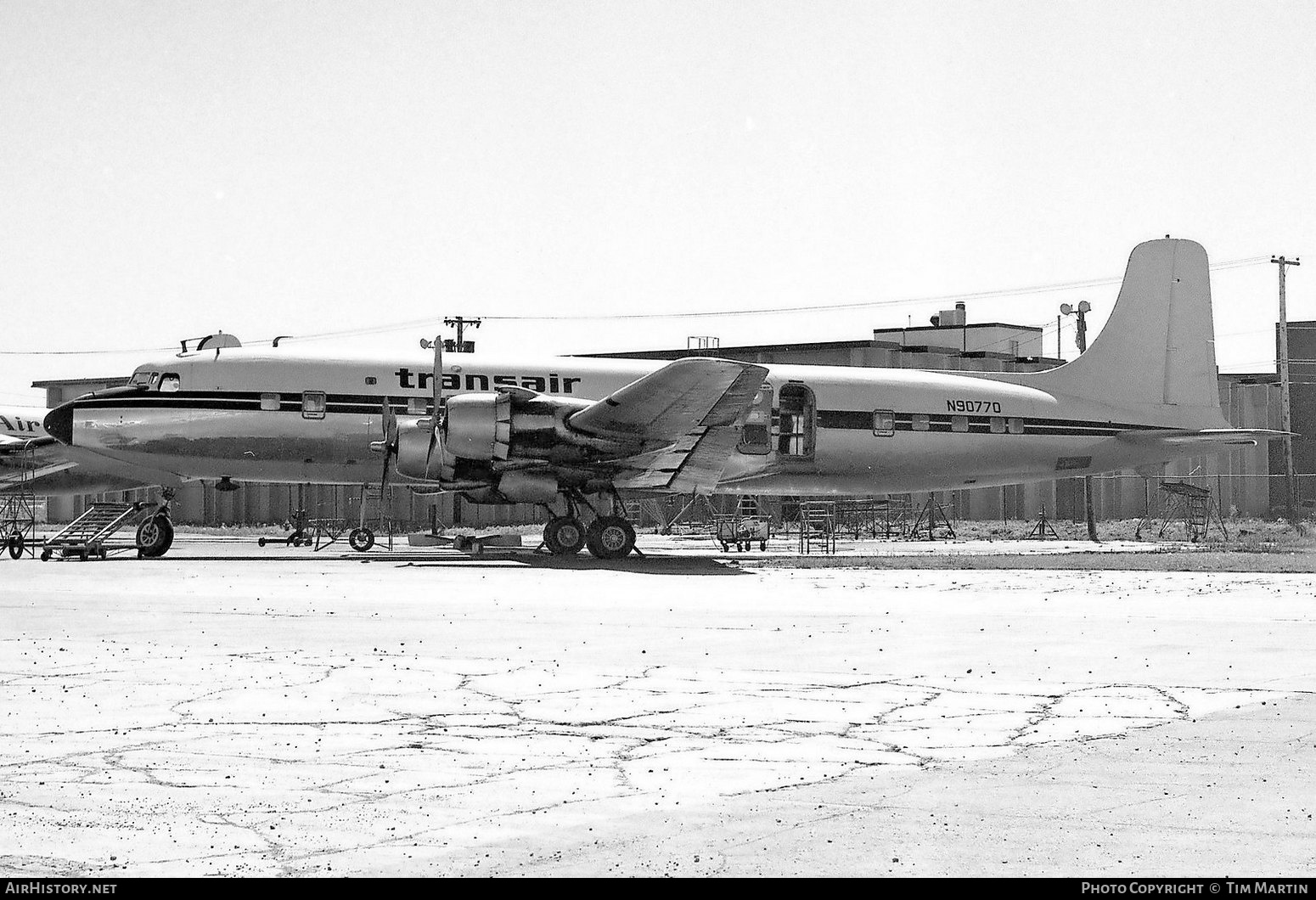 Aircraft Photo of N90770 | Douglas DC-6B | Transair | AirHistory.net #265326