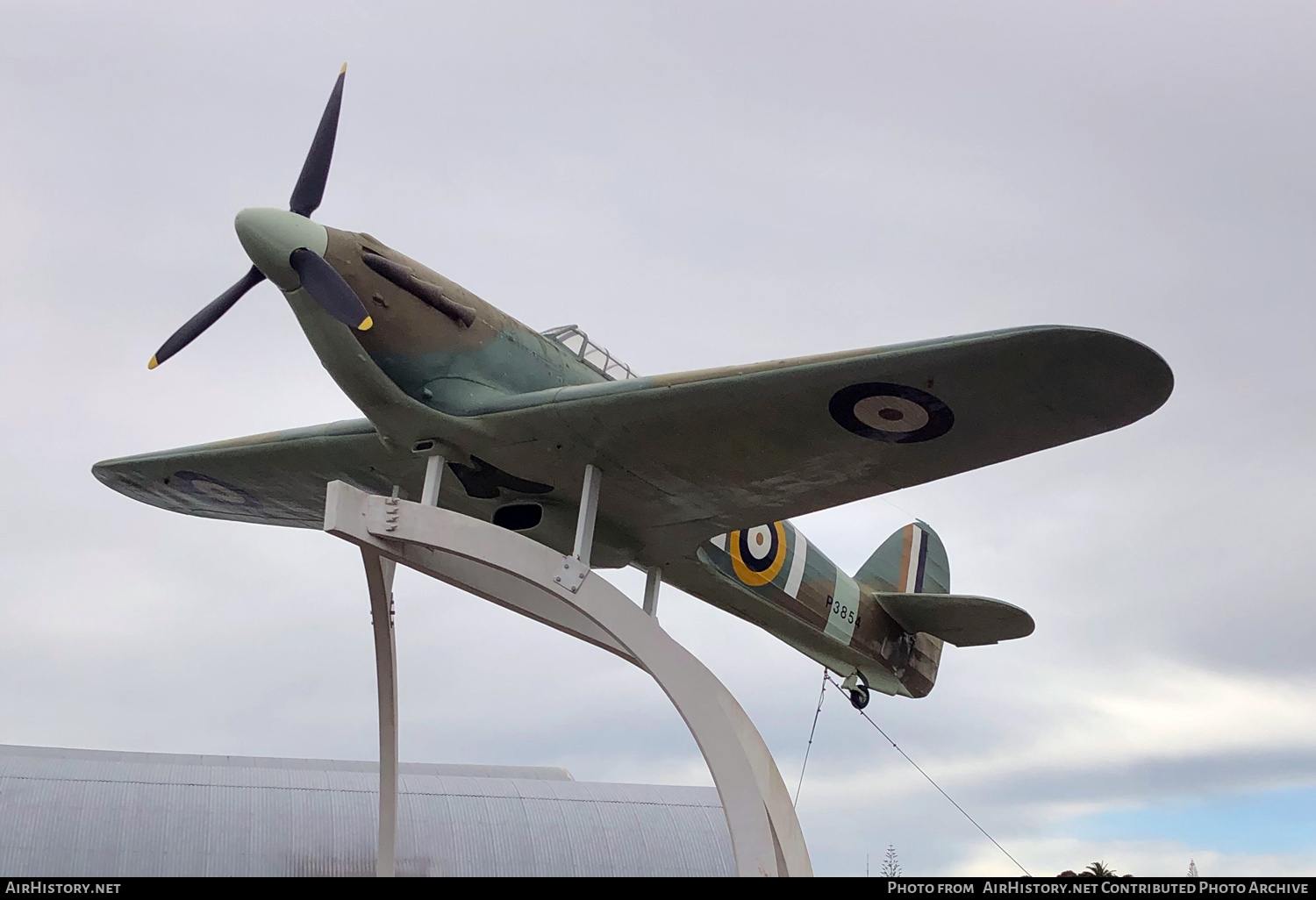 Aircraft Photo of P3854 | Hawker Hurricane (model) | UK - Air Force | AirHistory.net #265346