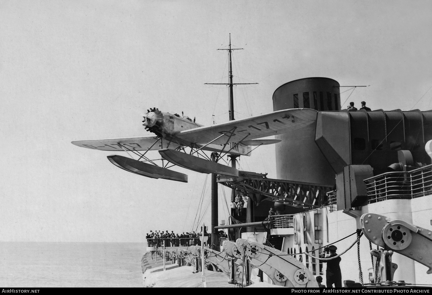 Aircraft Photo of D-1717 | Heinkel HE 12 | Deutsche Luft Hansa | AirHistory.net #265362