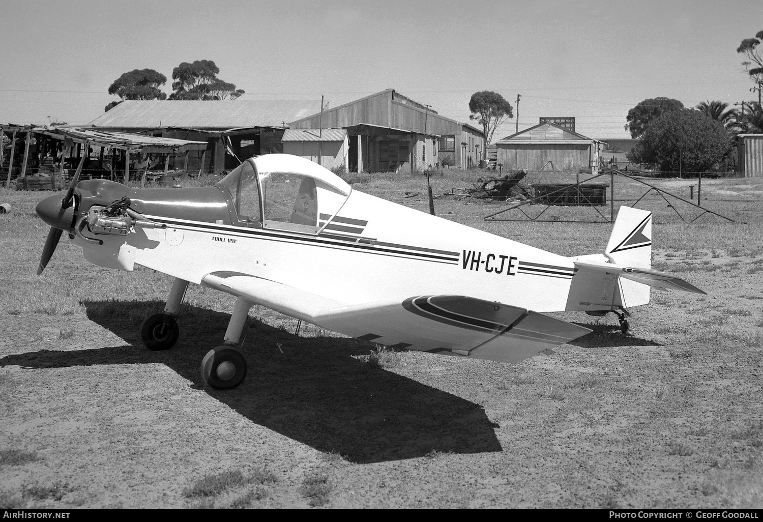Aircraft Photo of VH-CJE | Jodel D-9 Bebe | AirHistory.net #265364