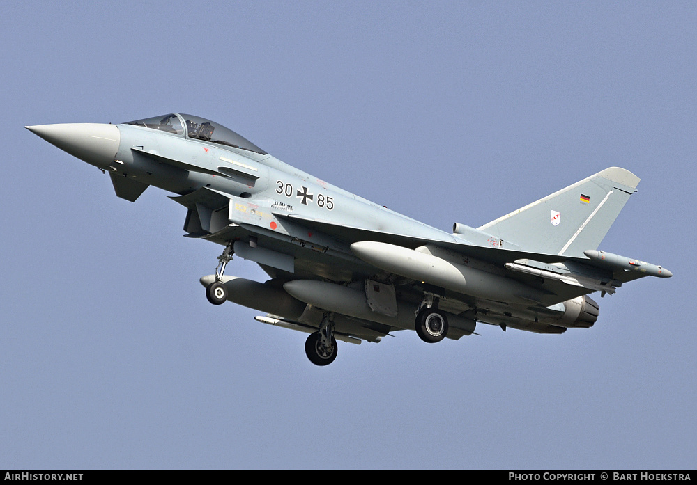 Aircraft Photo of 3085 | Eurofighter EF-2000 Typhoon S | Germany - Air Force | AirHistory.net #265397