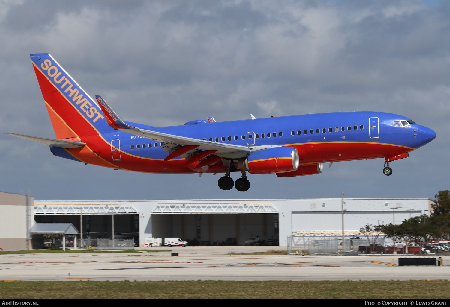 Aircraft Photo of N7730A | Boeing 737-7BD | Southwest Airlines | AirHistory.net #265402