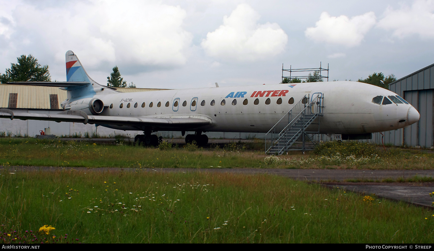 Aircraft Photo of F-GCVK | Aerospatiale SE-210 Caravelle 12 | Air Inter | AirHistory.net #265415