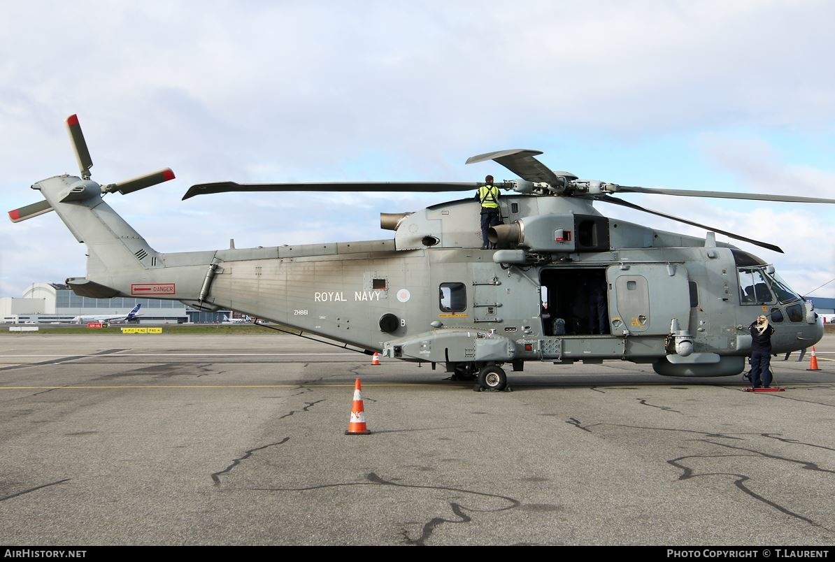 Aircraft Photo of ZH861 | EHI EH101-111 Merlin HM1 | UK - Navy | AirHistory.net #265449