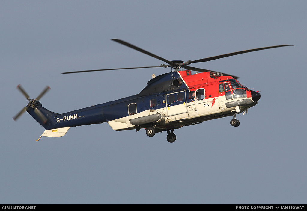 Aircraft Photo of G-PUMM | Eurocopter AS-332L2 Super Puma Mk2 | CHC Helicopters | AirHistory.net #265451