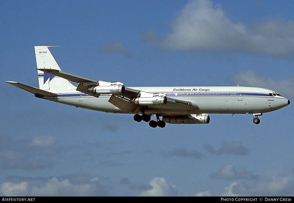 Aircraft Photo of 8P-CAC | Boeing 707-351C | Caribbean Air Cargo | AirHistory.net #265457