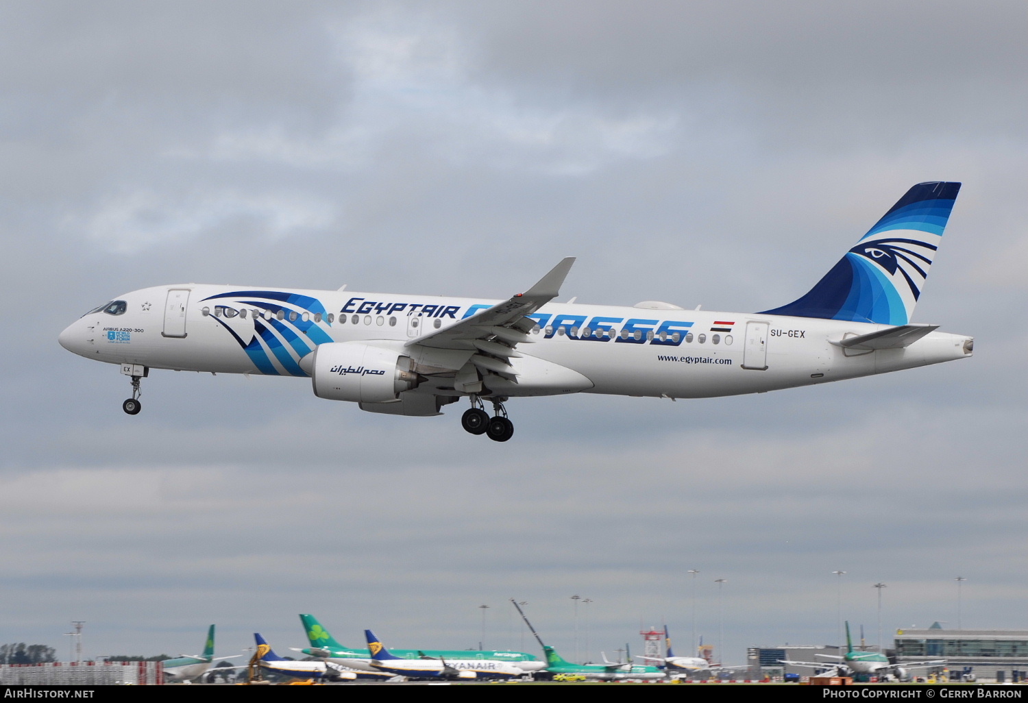 Aircraft Photo of SU-GEX | Airbus A220-371 (BD-500-1A11) | EgyptAir Express | AirHistory.net #265458