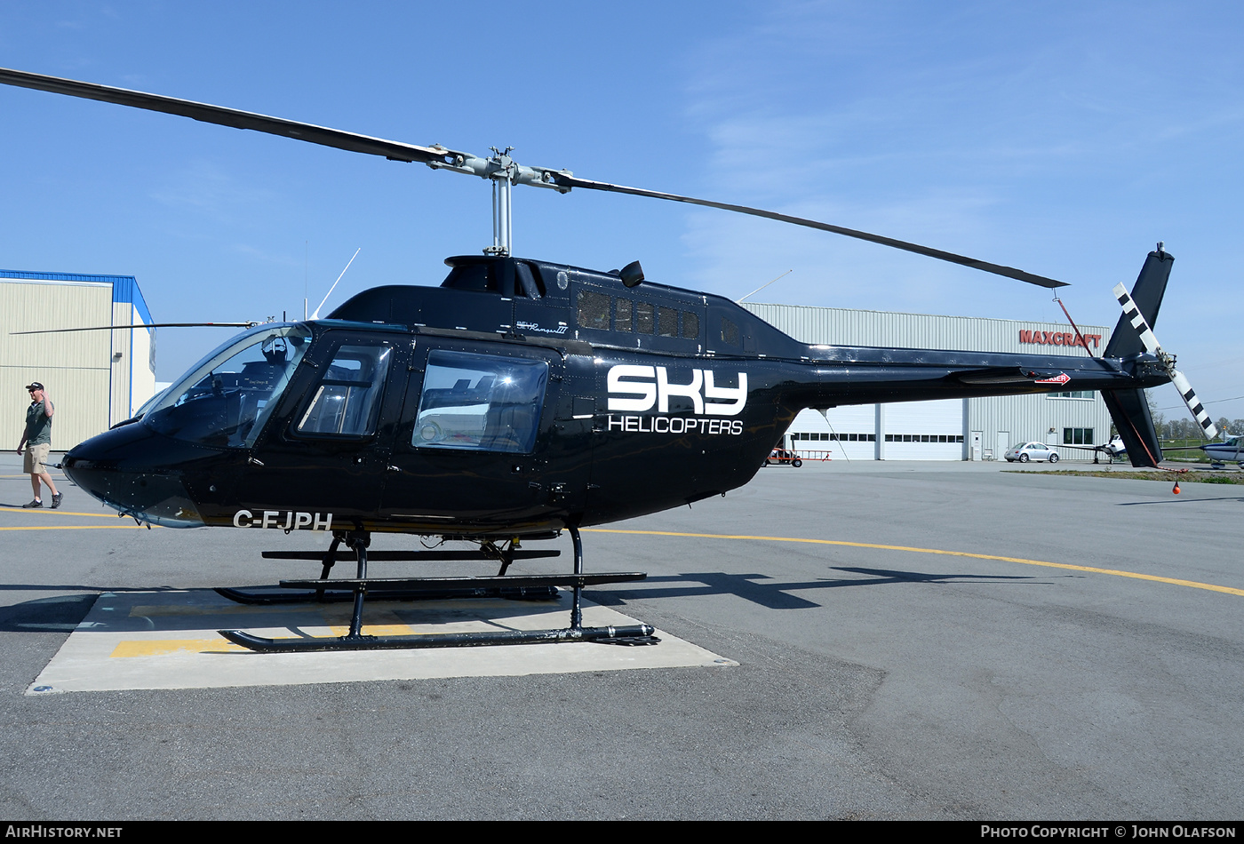 Aircraft Photo of C-FJPH | Bell 206B-3 JetRanger III | Sky Helicopters | AirHistory.net #265477