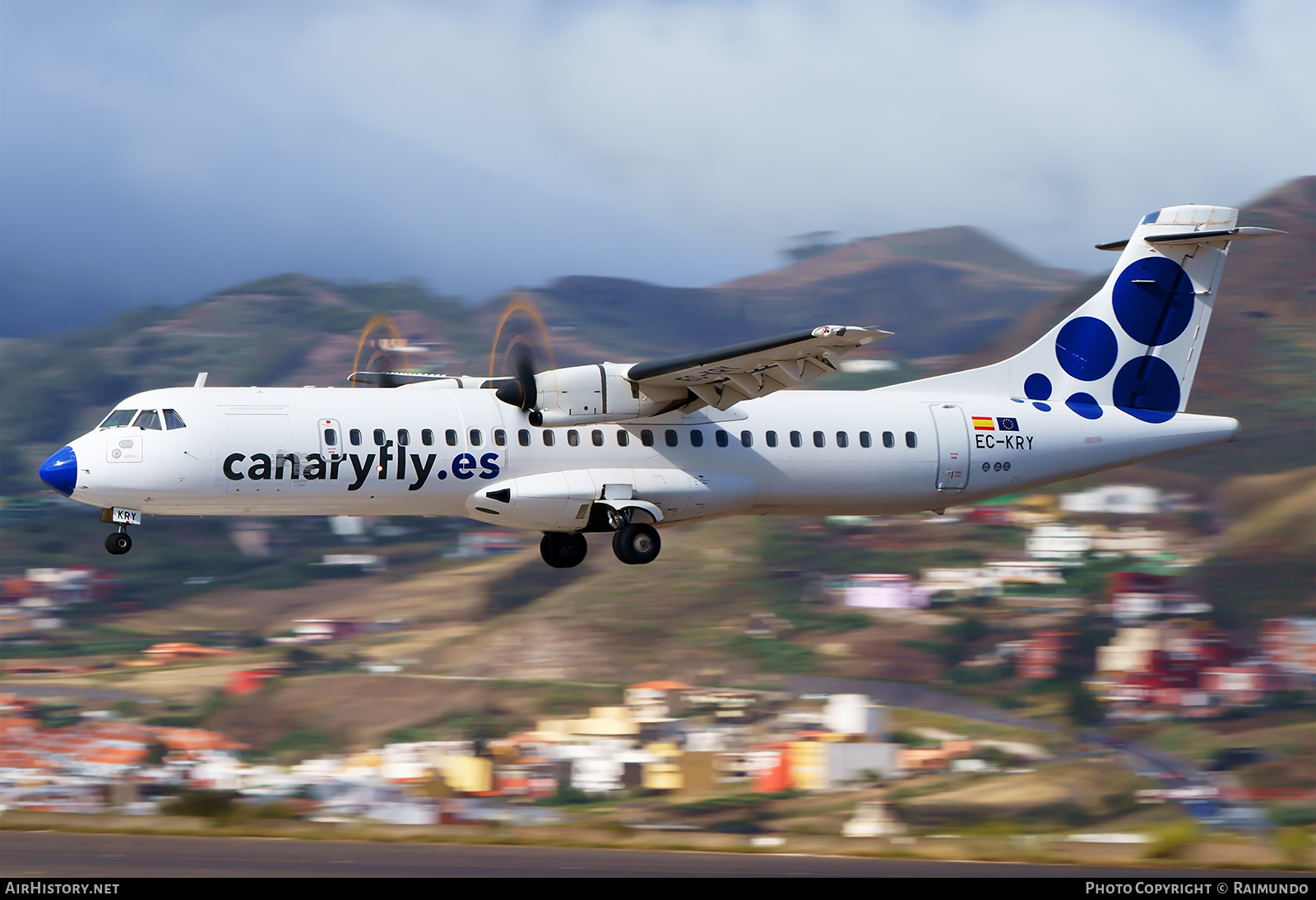 Aircraft Photo of EC-KRY | ATR ATR-72-500 (ATR-72-212A) | Canaryfly | AirHistory.net #265492