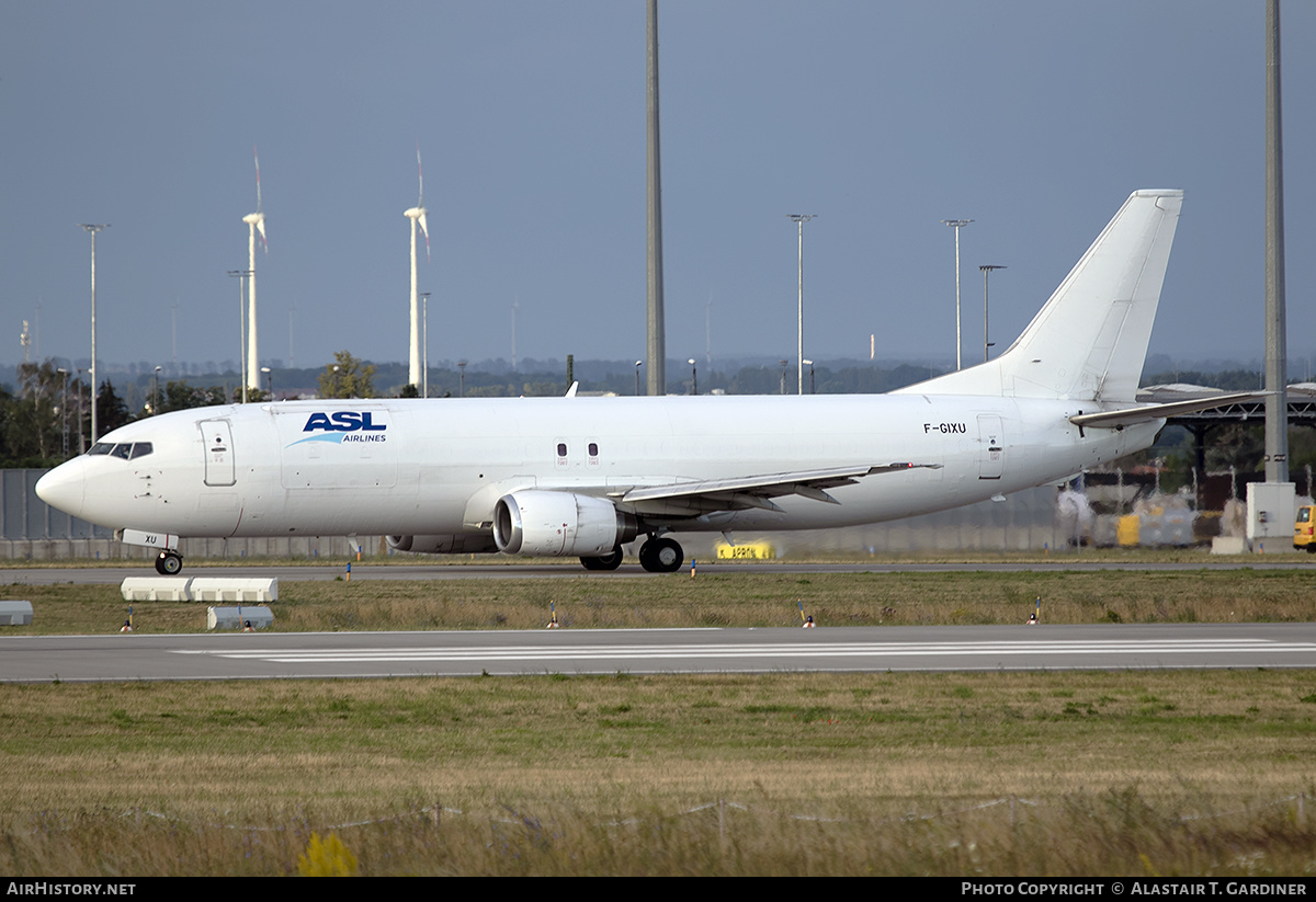 Aircraft Photo of F-GIXU | Boeing 737-4Y0(SF) | ASL Airlines | AirHistory.net #265494