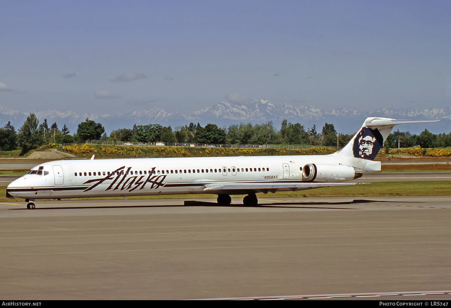 Aircraft Photo of N958AS | McDonnell Douglas MD-82 (DC-9-82) | Alaska Airlines | AirHistory.net #265518