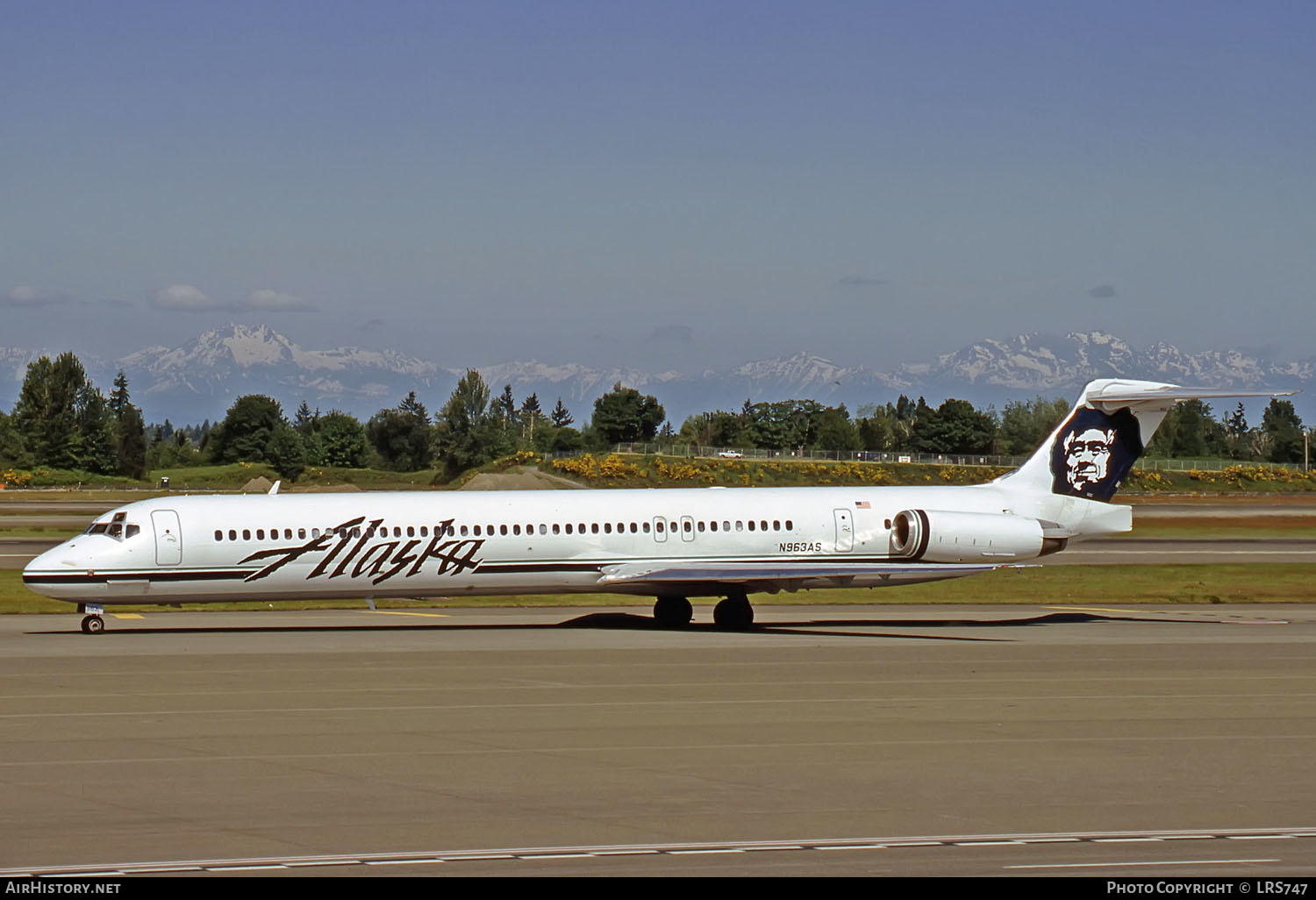 Aircraft Photo of N963AS | McDonnell Douglas MD-83 (DC-9-83) | Alaska Airlines | AirHistory.net #265521
