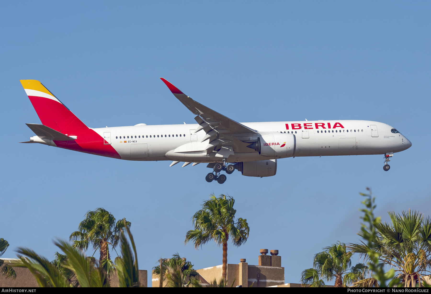 Aircraft Photo of EC-NCX | Airbus A350-941 | Iberia | AirHistory.net #265535