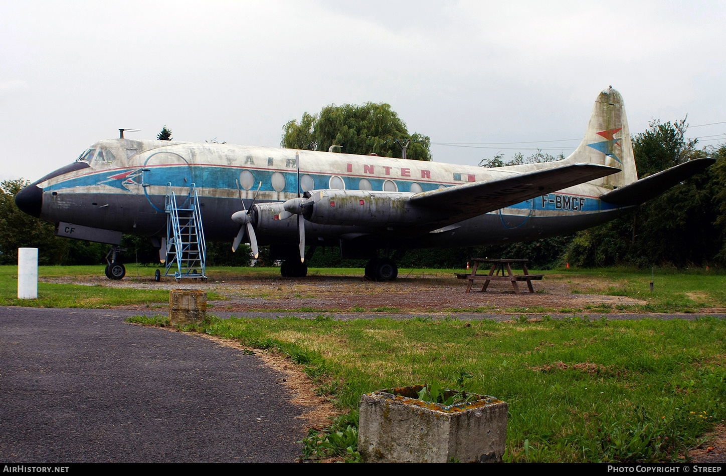 Aircraft Photo of F-BMCF | Vickers 724 Viscount | Air Inter | AirHistory.net #265536