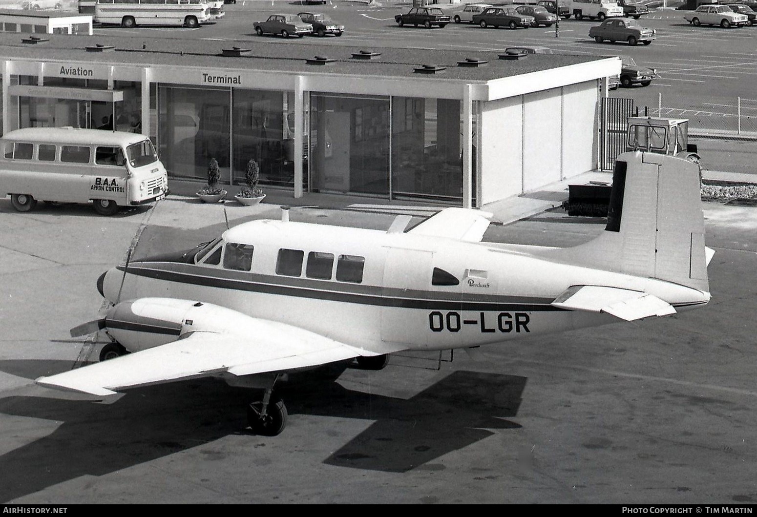 Aircraft Photo of OO-LGR | Beech 65 Queen Air | AirHistory.net #265542