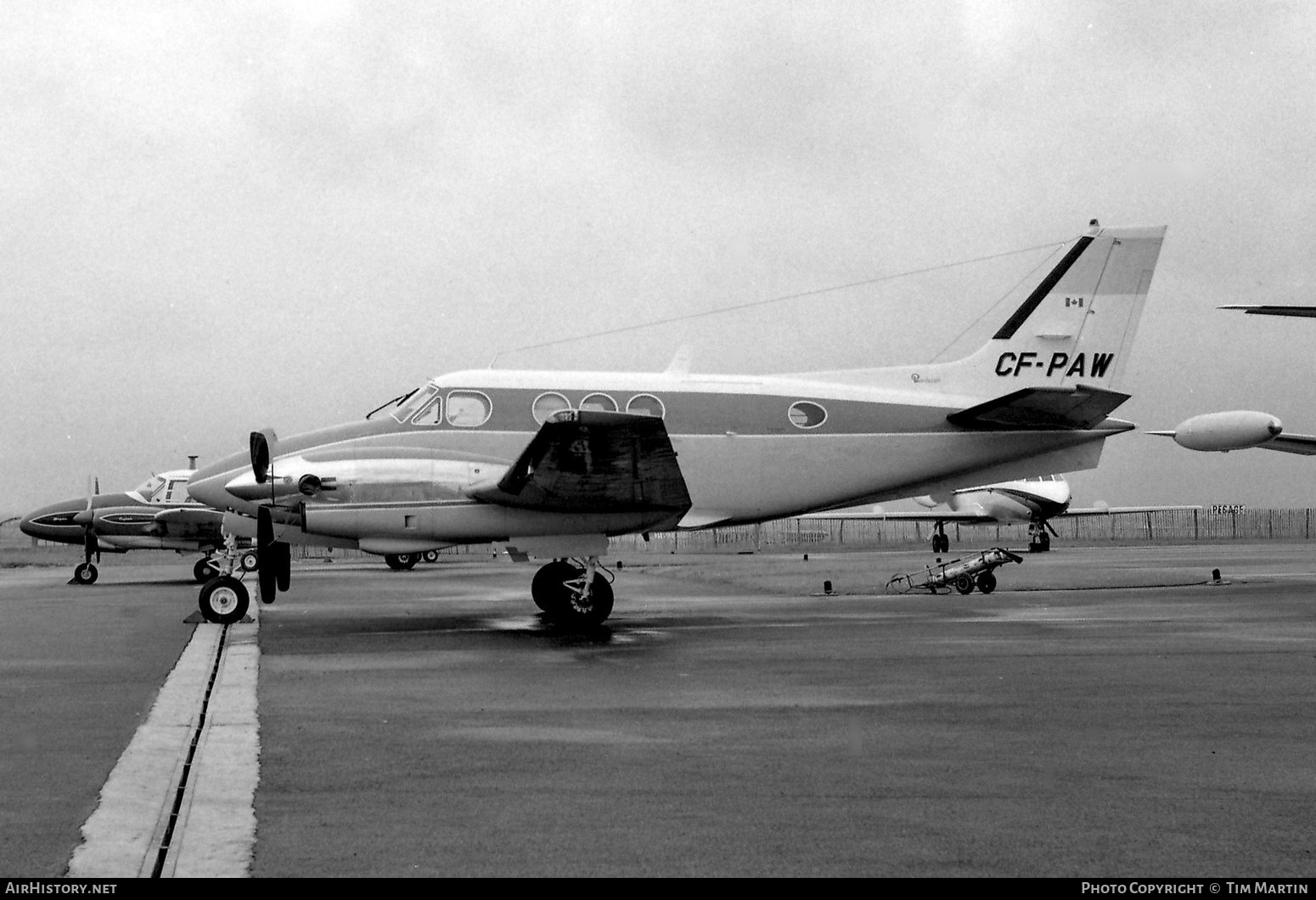 Aircraft Photo of CF-PAW | Beech B90 King Air | AirHistory.net #265552