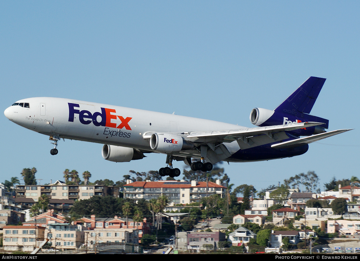 Aircraft Photo of N373FE | Boeing MD-10-10F | FedEx Express | AirHistory.net #265558