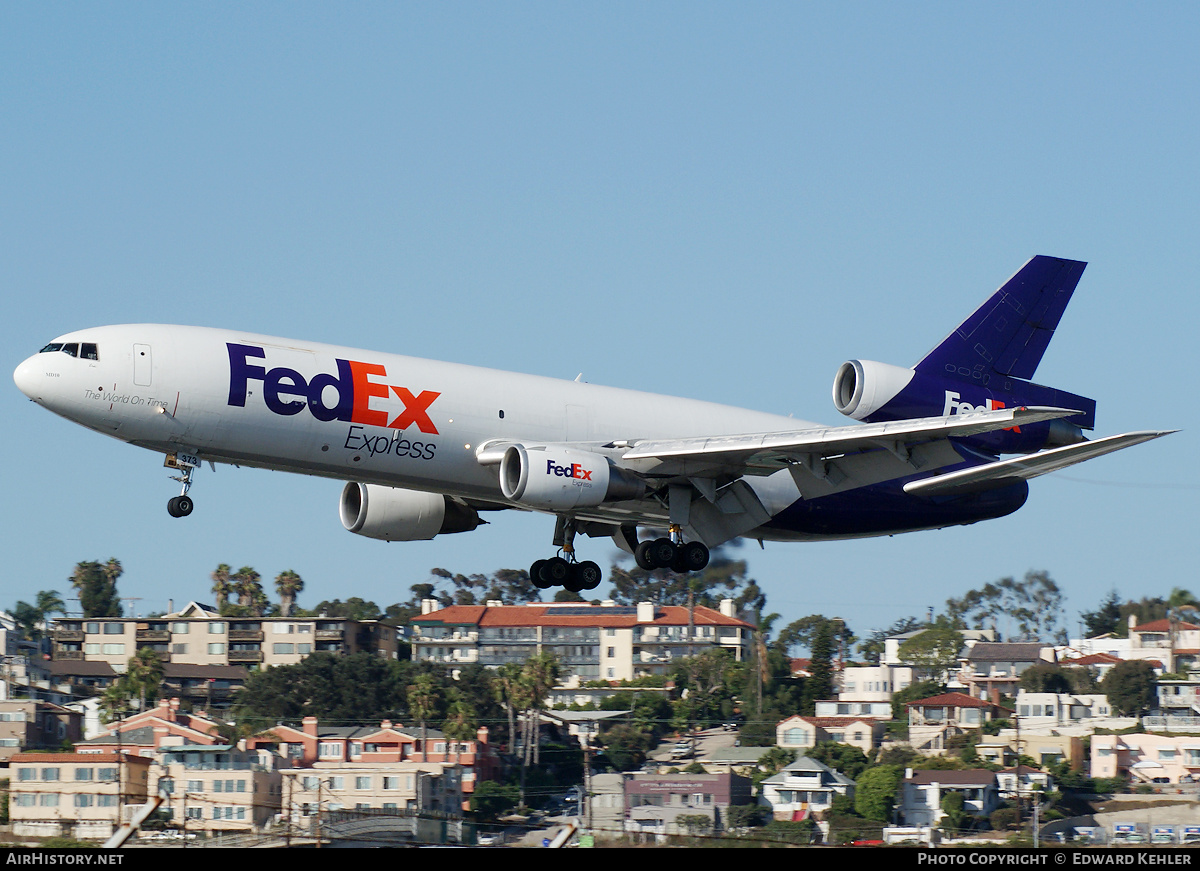 Aircraft Photo of N373FE | Boeing MD-10-10F | FedEx Express - Federal Express | AirHistory.net #265558
