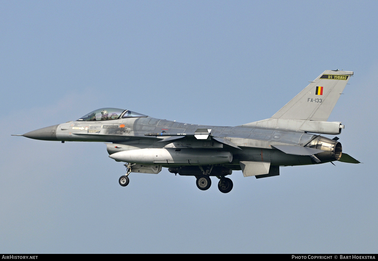 Aircraft Photo of FA-133 | General Dynamics F-16AM Fighting Falcon | Belgium - Air Force | AirHistory.net #265562