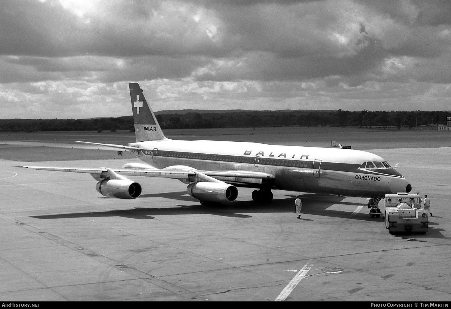 Aircraft Photo of HB-ICH | Convair 990A Coronado (30A-6) | Balair | AirHistory.net #265565