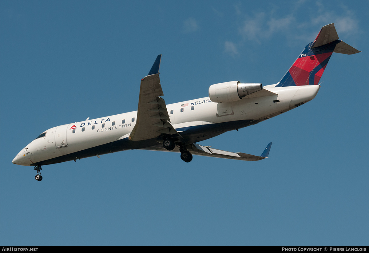 Aircraft Photo of N8533D | Bombardier CRJ-200LR (CL-600-2B19) | Delta Connection | AirHistory.net #265569