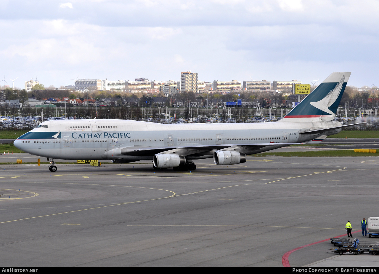 Aircraft Photo of B-HOS | Boeing 747-467 | Cathay Pacific Airways | AirHistory.net #265578