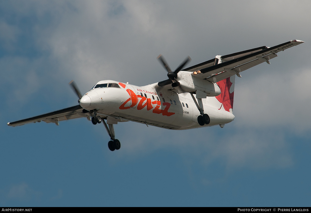 Aircraft Photo of C-GONR | De Havilland Canada DHC-8-102 Dash 8 | Air Canada Jazz | AirHistory.net #265583