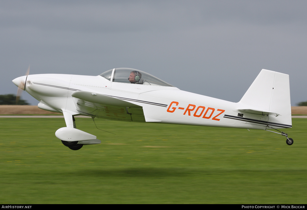 Aircraft Photo of G-RODZ | Van's RV-3A | AirHistory.net #265587