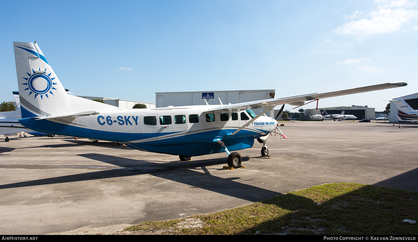 Aircraft Photo of C6-SKY | Cessna 208B Grand Caravan EX | Trans Island Airways | AirHistory.net #265604