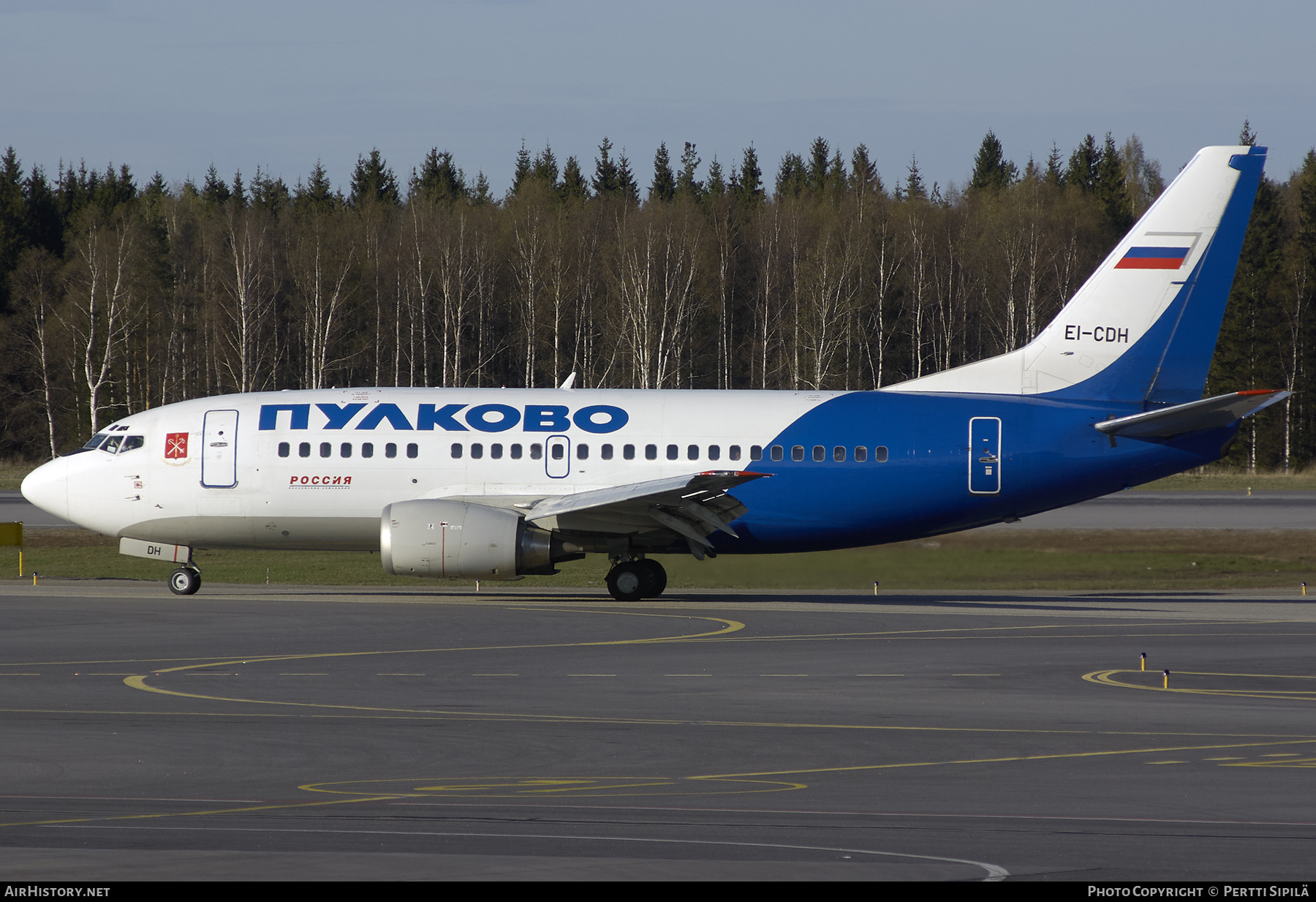 Aircraft Photo of EI-CDH | Boeing 737-548 | Pulkovo Airlines | AirHistory.net #265611