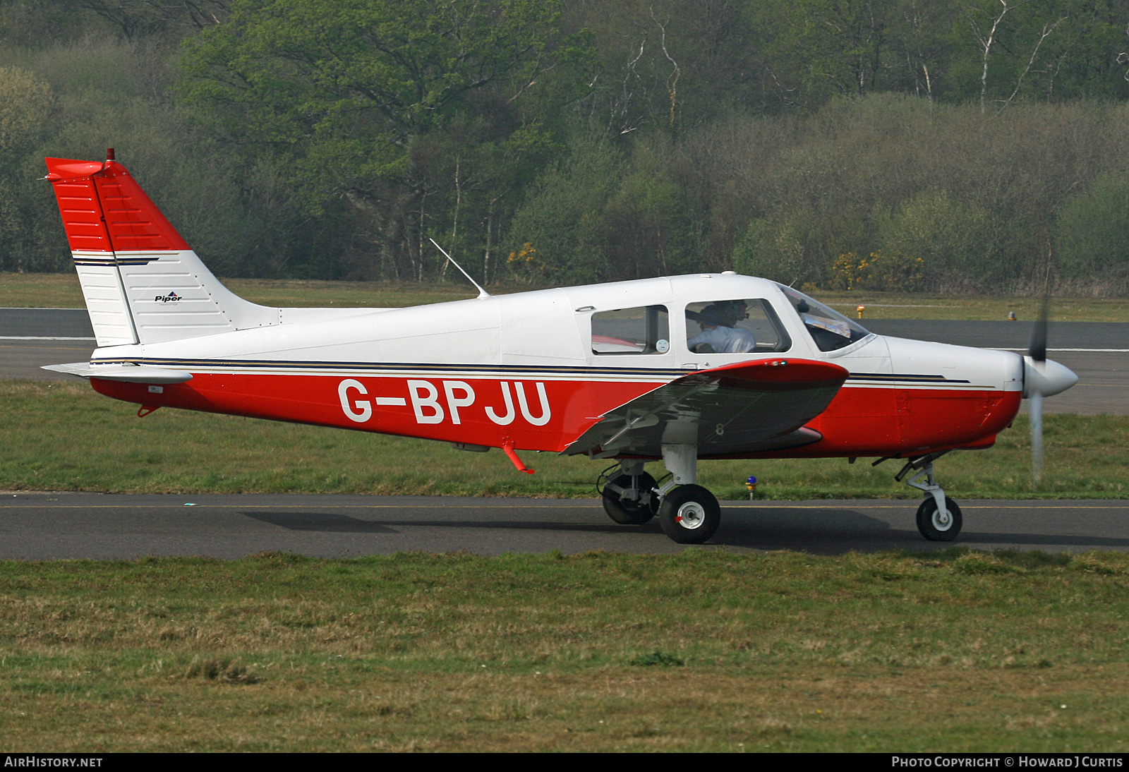 Aircraft Photo of G-BPJU | Piper PA-28-161(Centurion) Cadet | AirHistory.net #265620
