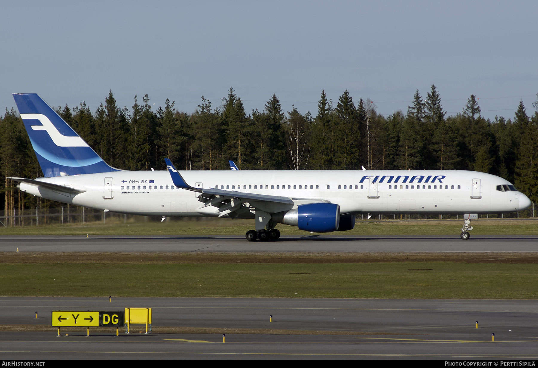 Aircraft Photo of OH-LBX | Boeing 757-2Q8 | Finnair | AirHistory.net #265623